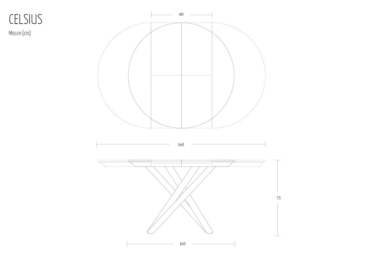 Tavolo Celsius Allungabile - immagine 5