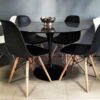 tavolo Tulip di Saarinen Rotondo in marmo o laminato