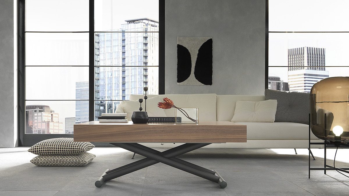 Tavolino Trasformabile saliscendi Febo - immagine 5