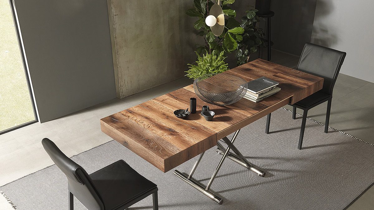 Tavolino Trasformabile saliscendi Calypso - immagine 5